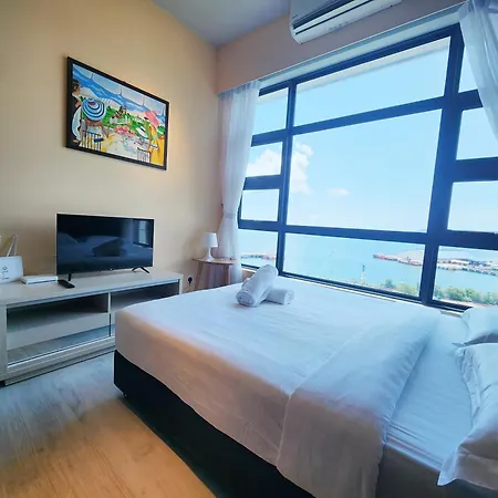 Jesselton Quay Kota Kinabalu City Centre By Lw Suites Exterior photo